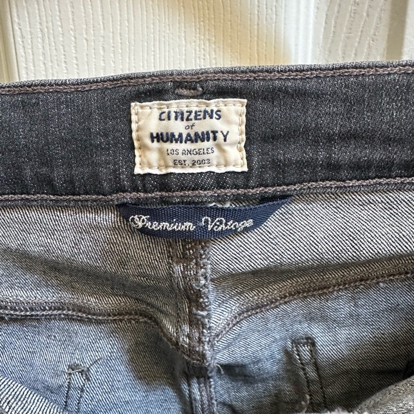 Citizens Of Humanity Gray High Rise Jeans - Picture 2 of 9